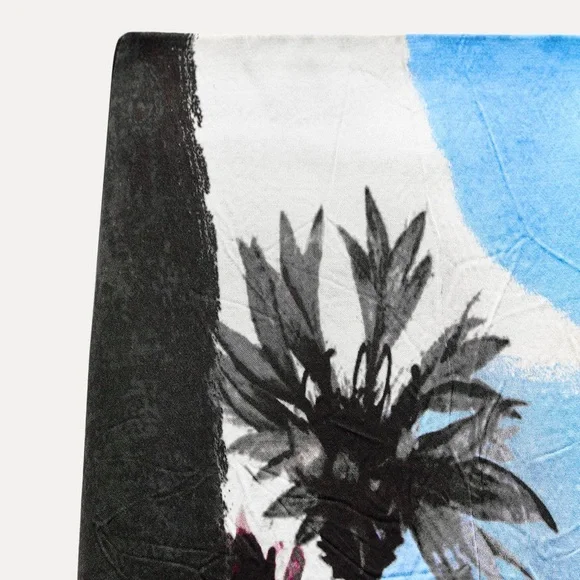 Zara Palm Printed Pencil Tropical Skirt. ZW Collection - Picture 4 of 6